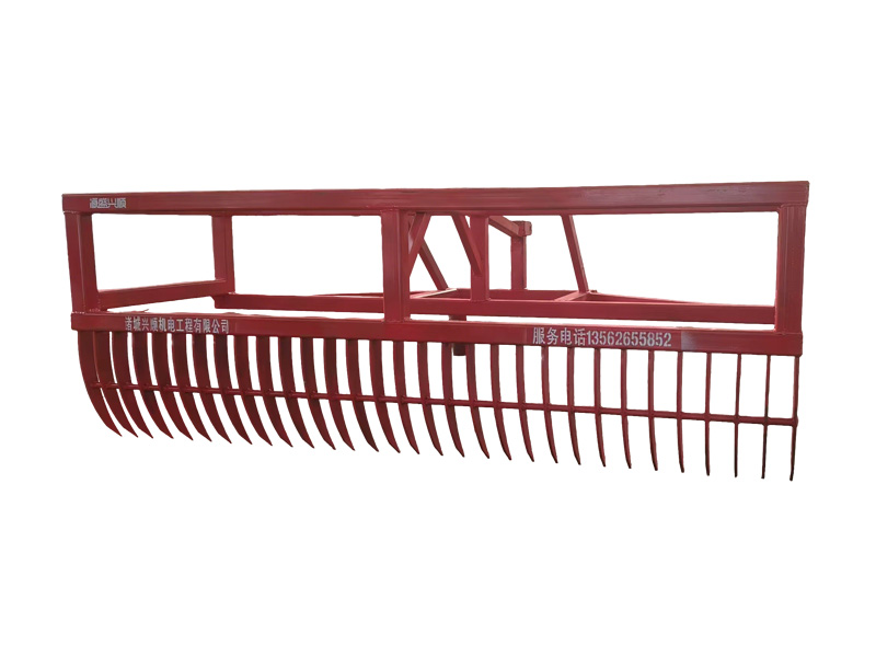 3米锰钢搂地膜机(积杆地膜草树枝通用)